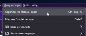 Firefox bookmarks: export and import bookmarks