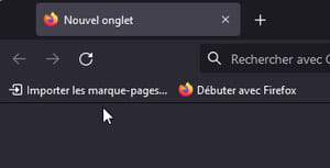 Firefox bookmarks: export and import bookmarks