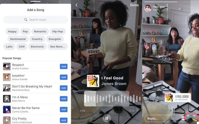 Facebook will allow adding music to photos and videos