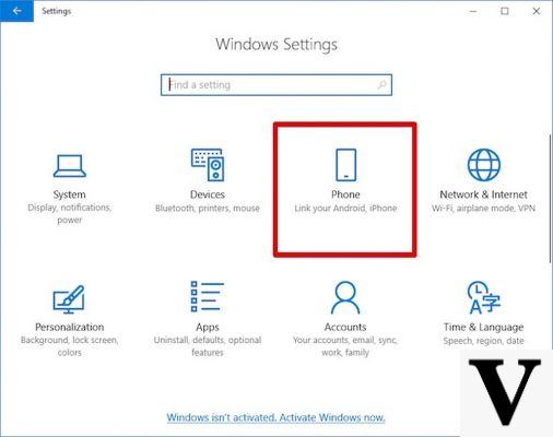 Como ligar com Windows 10 usando seu smartphone