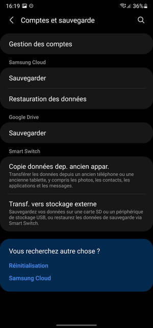 Android backup: recover all the content of a mobile